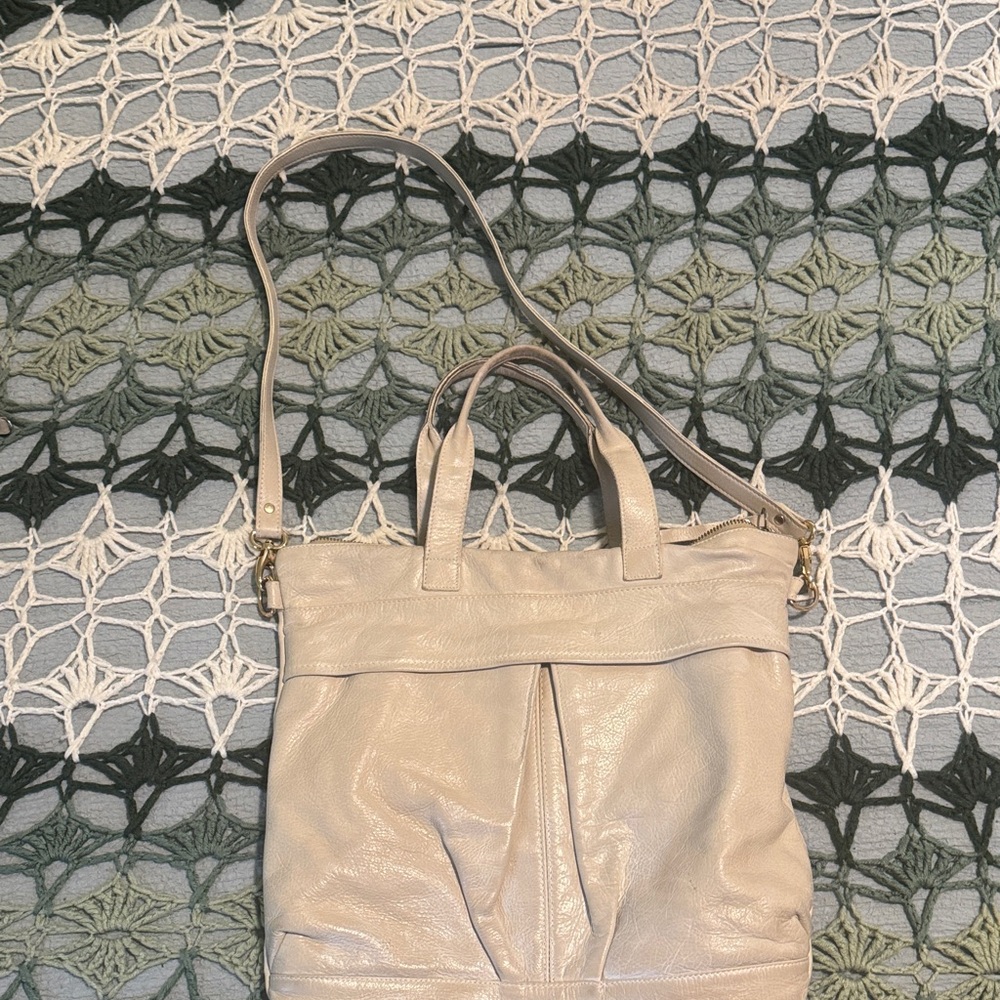 Pietro Alessandro Cream Shoulder Bag